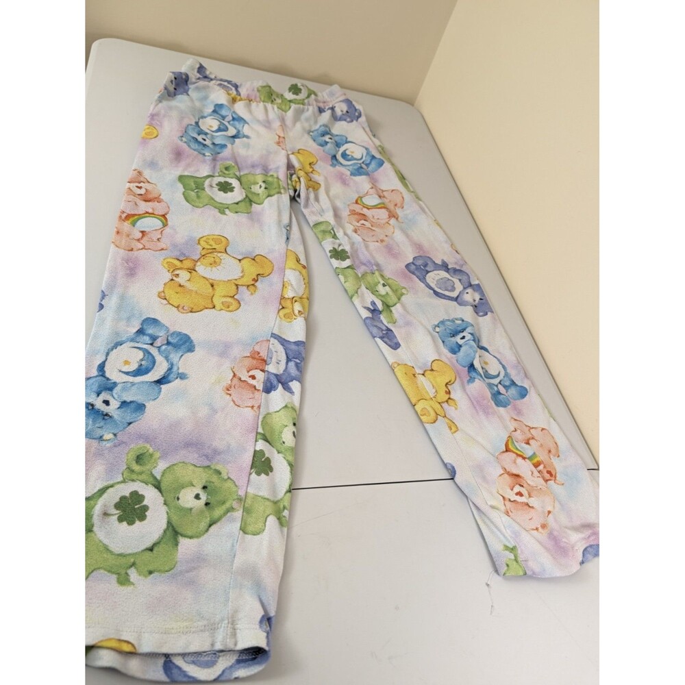 Care Bears Pajama Bottoms Pants Womens XS Retro 80s Cartoon Lounge